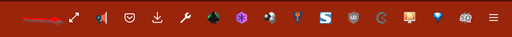 Firefox 107 Beta "Full-Screen" Icon for newbies